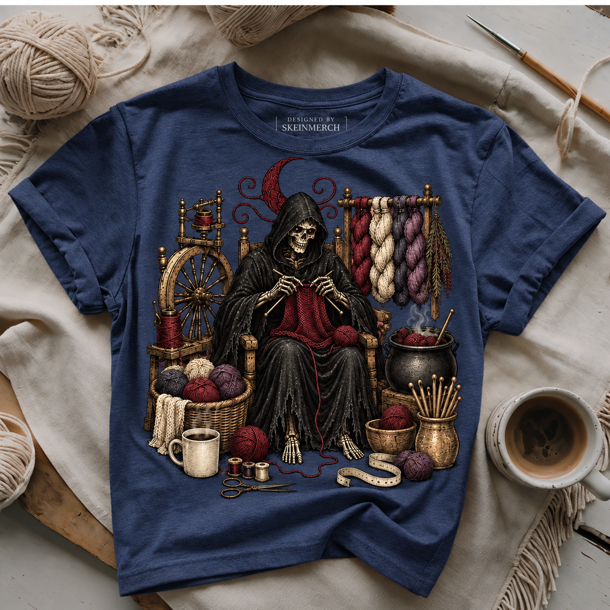 Knitting Devil T-shirt