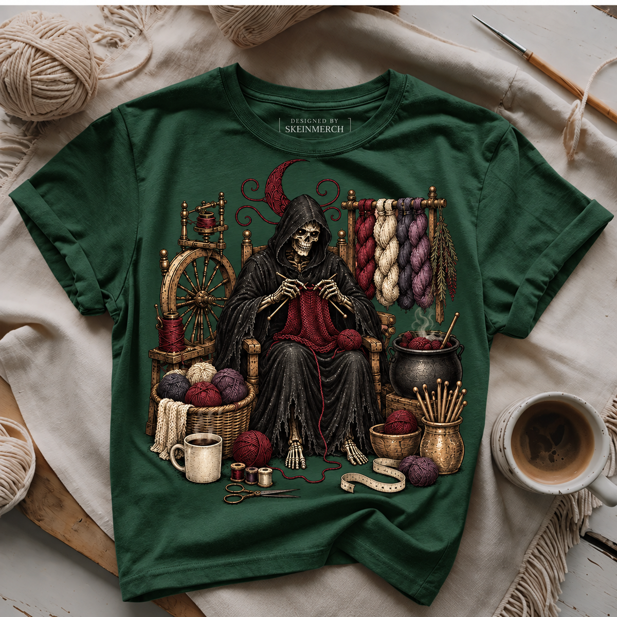 Knitting Devil T-shirt