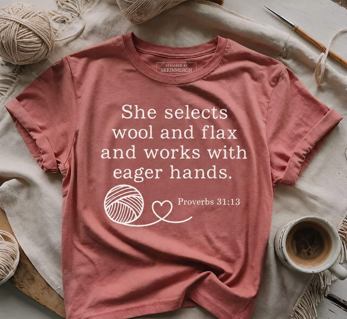 Crochet In Bible T-shirt