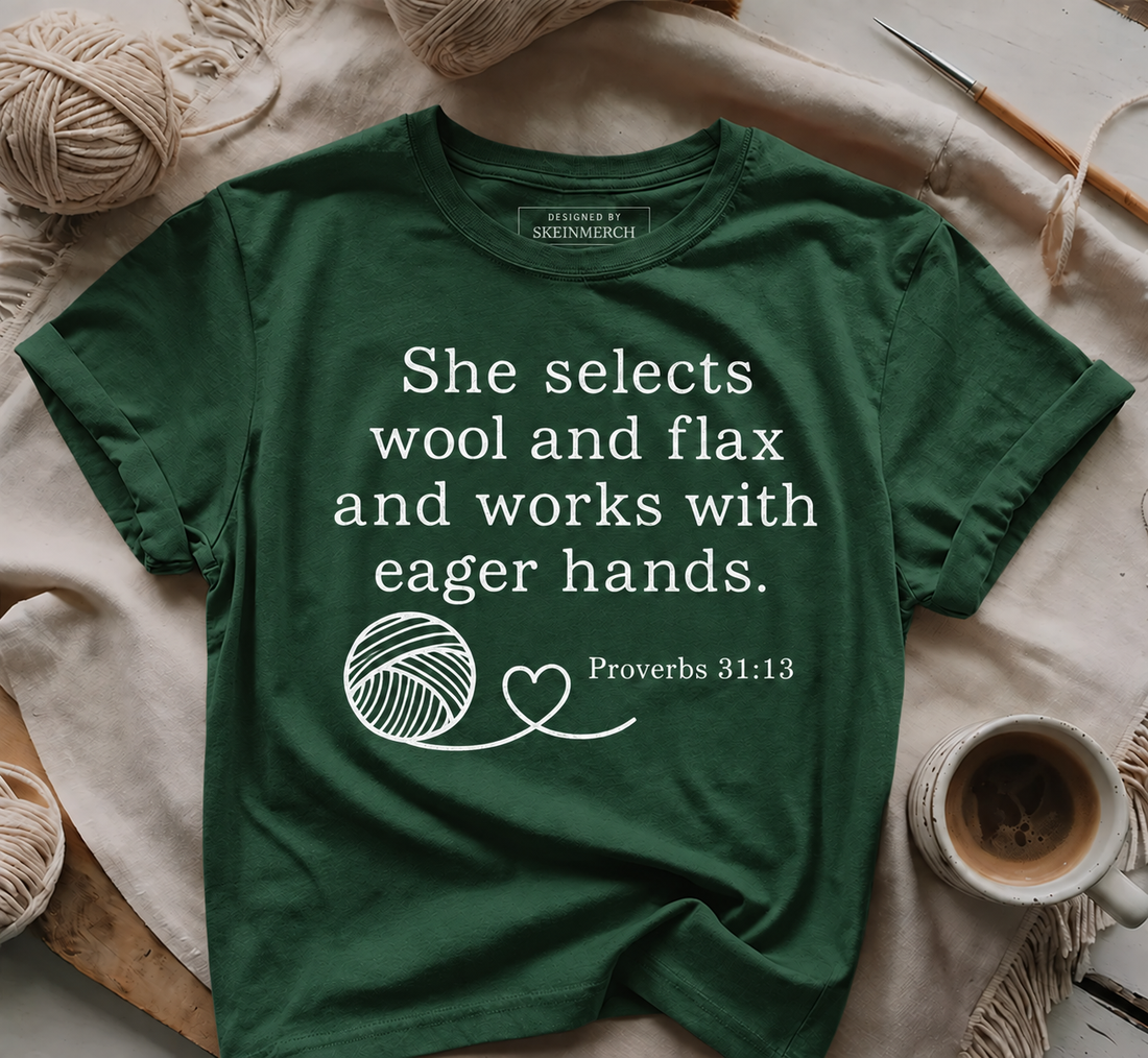 Crochet In Bible T-shirt