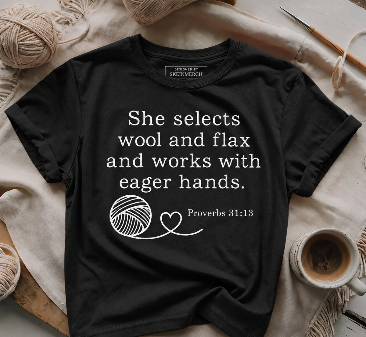 Crochet In Bible T-shirt