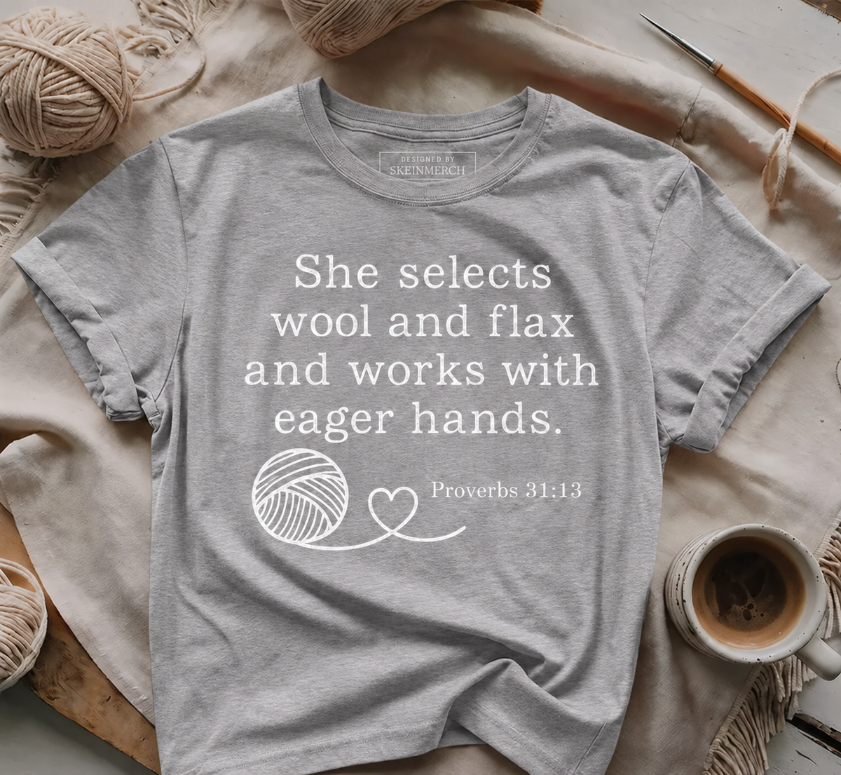 Crochet In Bible T-shirt