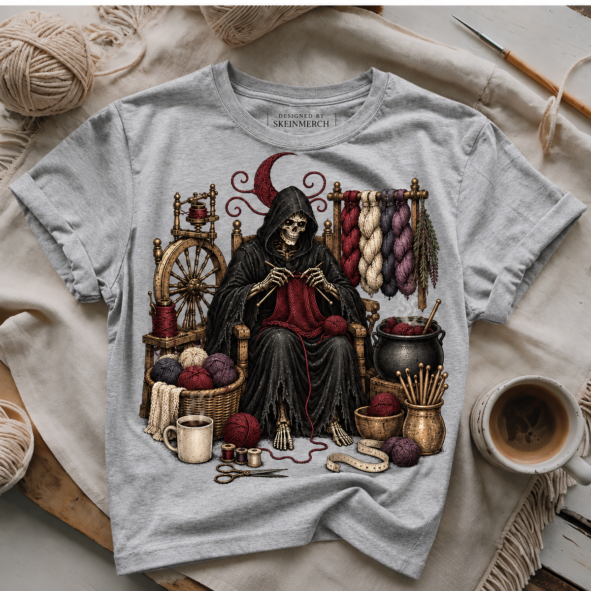 Knitting Devil T-shirt