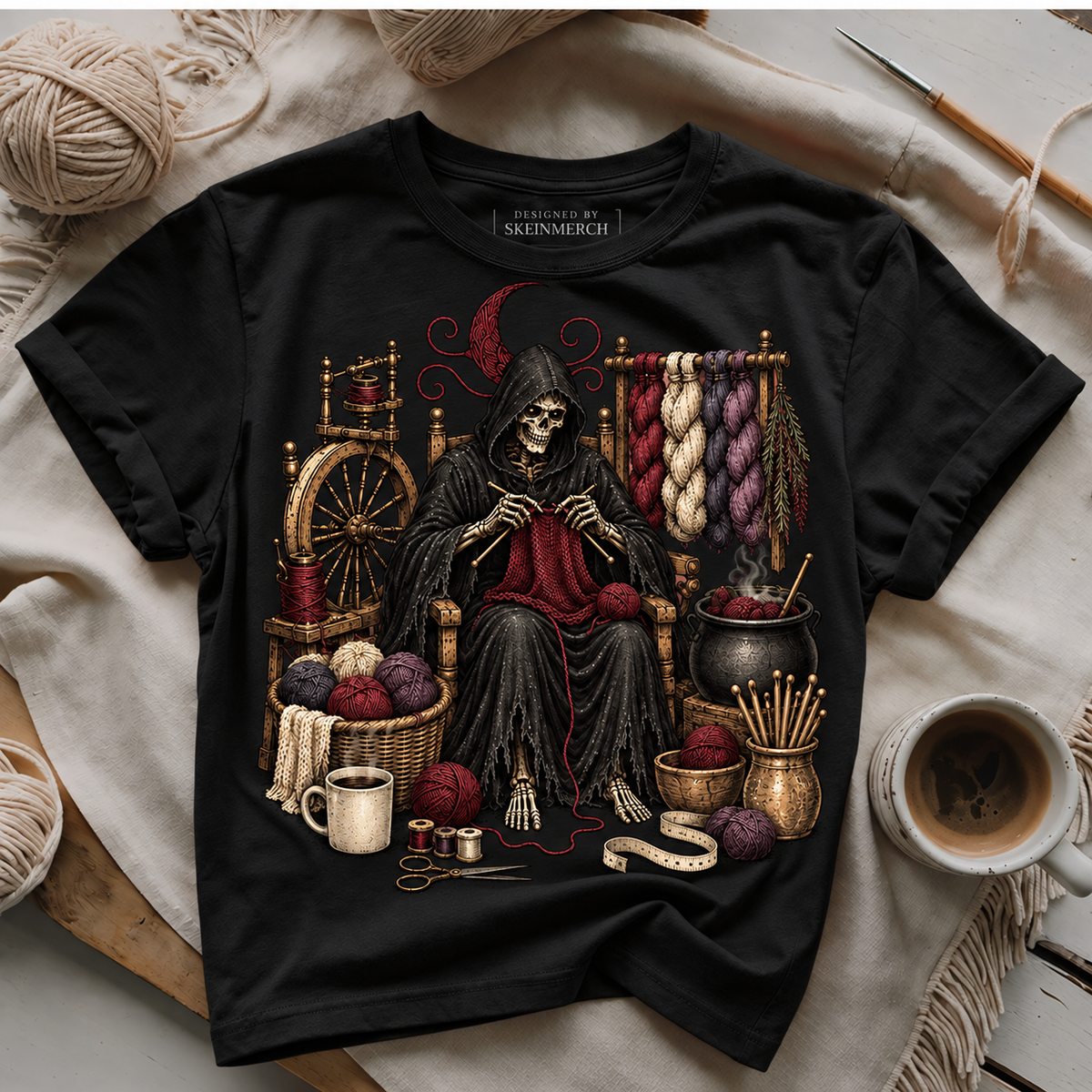 Knitting Devil T-shirt